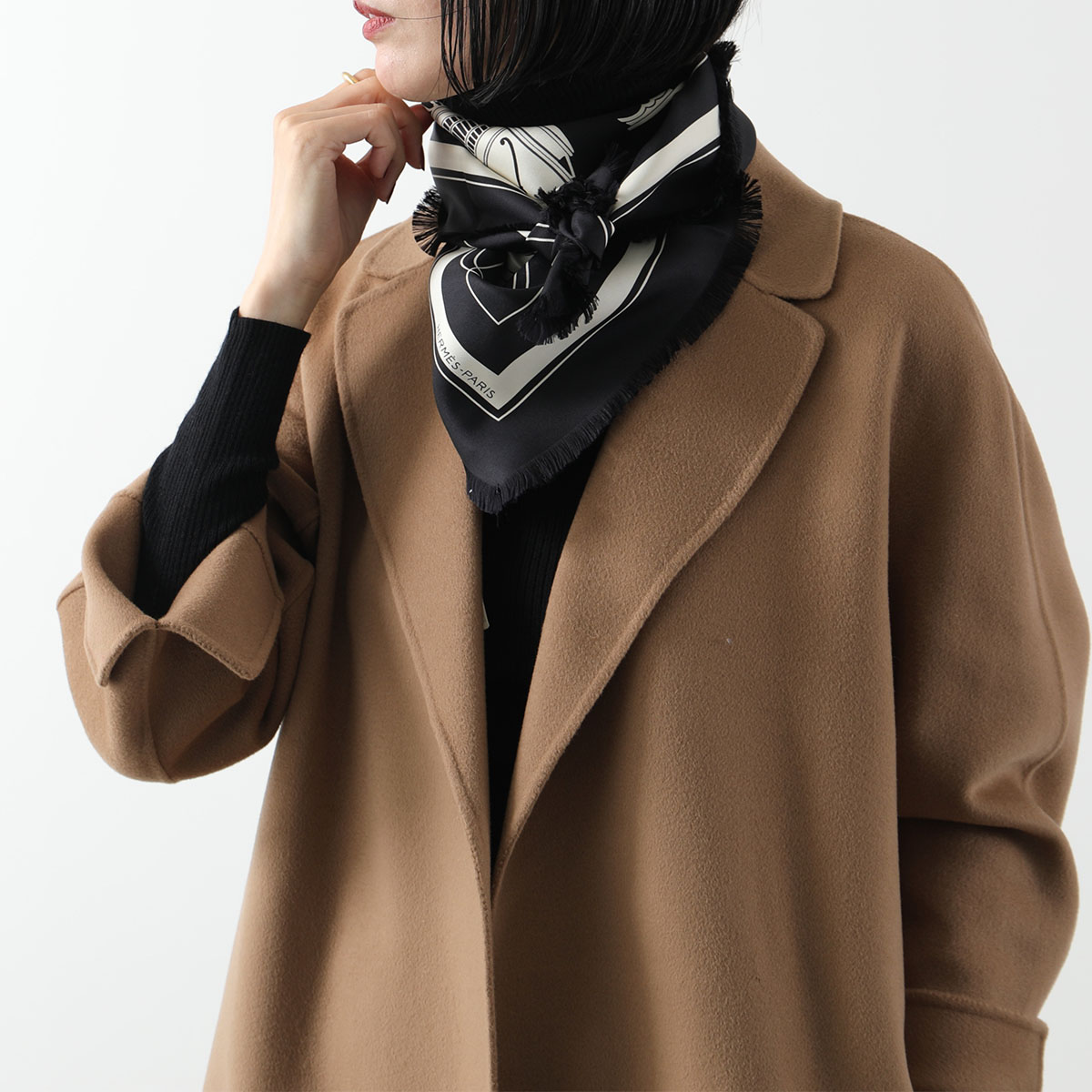 楽天市場】HERMES エルメス スカーフ CARRE カレH 80×80 エクス