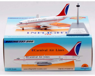 www.JetCollector.com: Pan Am B737-200 w/stand N70723 1:200 Scale