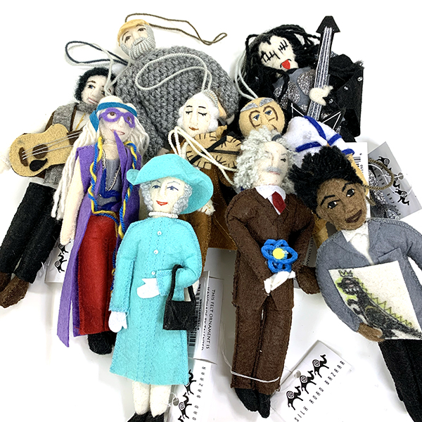 SILK ROAD BAZAAR 草間彌生 Yayoi Kusama フェルト製オーナメント