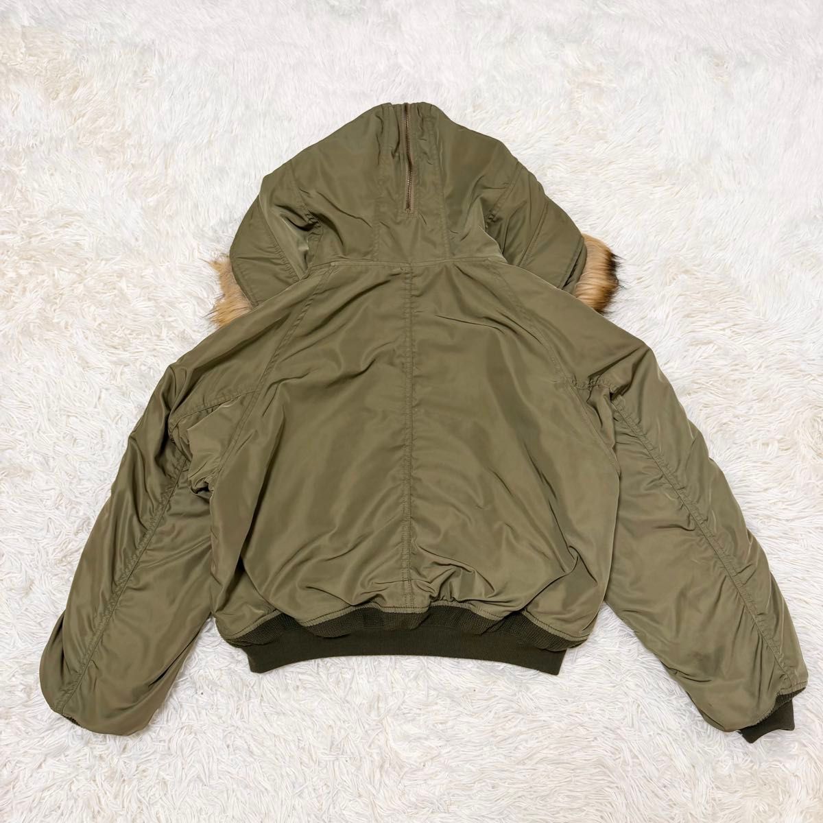 MOUSSY N-2B フライトジャケット Y2K archive カーキ ミリタリー N2B