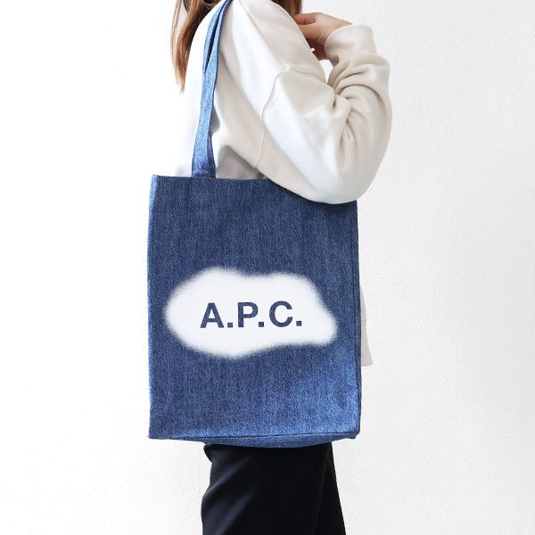A.P.C. アーペーセー トートバッグ デニムトート サブバッグ 鞄