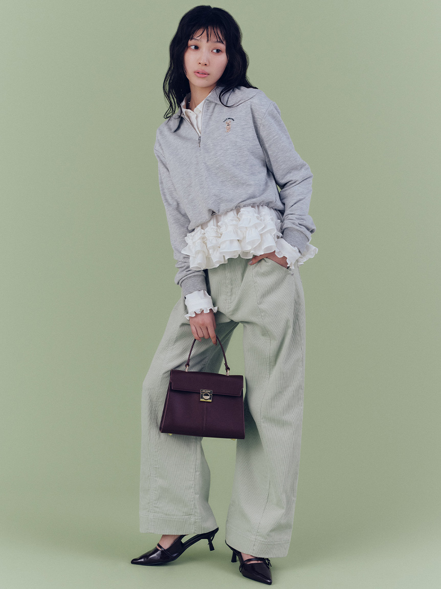 ホイップフリルヘムブラウス(シャツ・ブラウス)｜トップス｜LILY BROWN