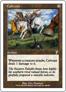 鉄びし/Caltrops》[7ED] 茶U | 日本最大級 MTG通販サイト「晴れる屋」