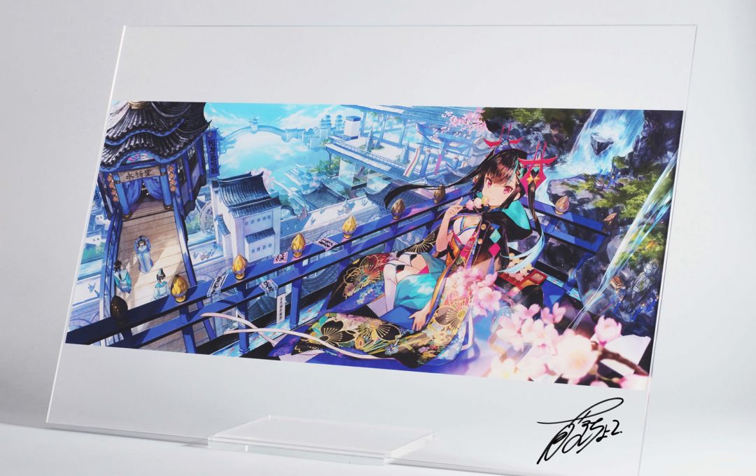 限定生産】藤ちょこ個展開催記念！ 藤ちょこ“直筆サイン入り”アクリル