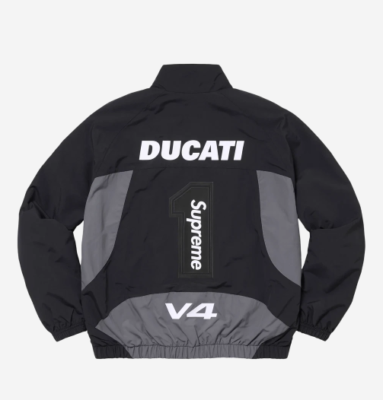Supreme x Ducati Track Jacket Black - 24SS | eBay