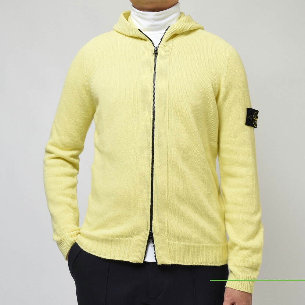 STONE ISLAND（ストーンアイランド）ミドルゲージウールナイロンジップ