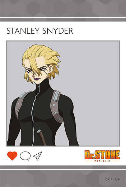 Dr.STONE SNS風クリアカード スタンリー・スナイダー[エムズ