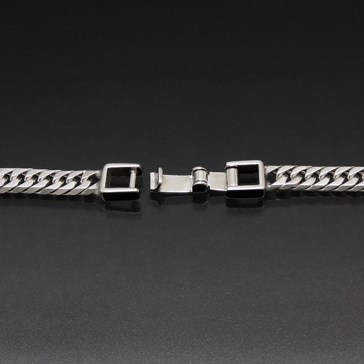 喜平ネックレス シルバー 喜平チェーン シルバー925 6面ダブル 25g