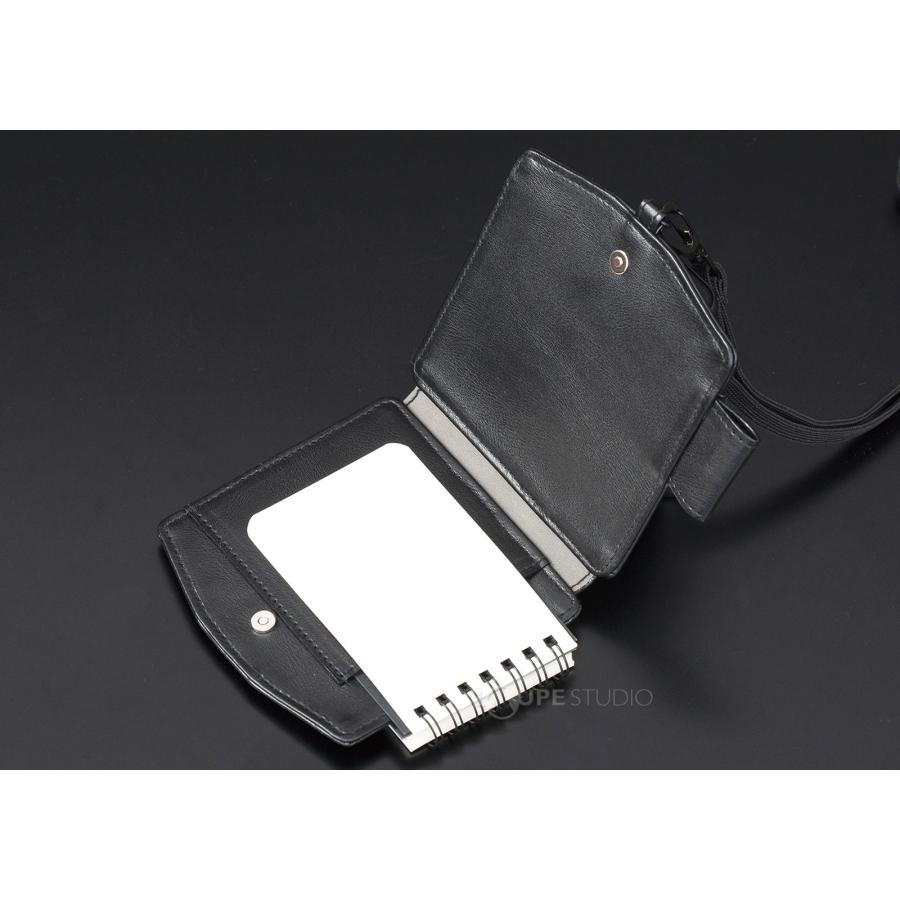 メモ&IDホルダー ネックストラップ ホルダー IDケース カード 首掛け