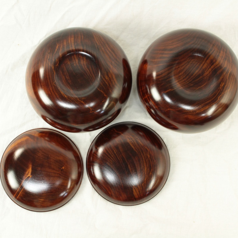 碁笥 栃杢（とちもく）超特大 拭き漆仕上げ