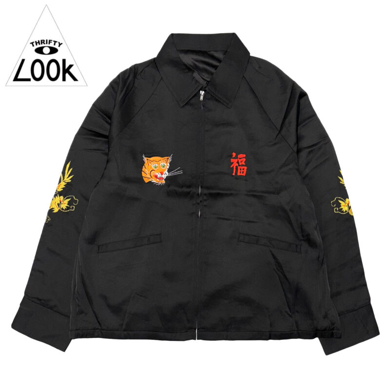 THRIFTYLOOKスリフティルックSOUVENIRVIET-NAMJACKETSATINスーベニア