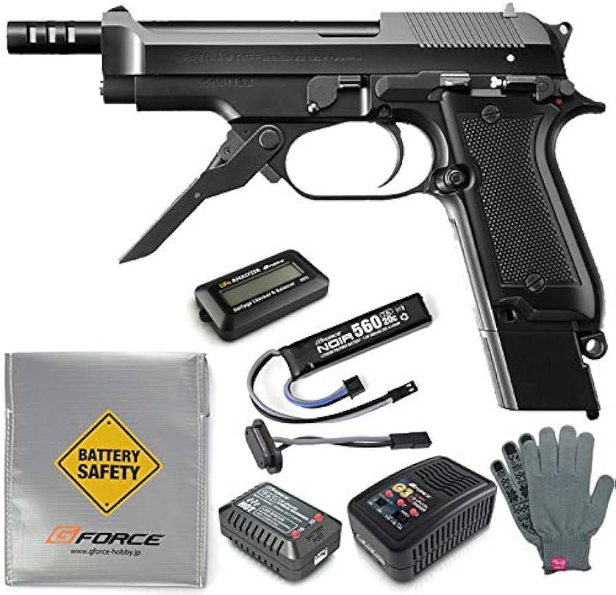 Amazon | 東京マルイ M93R Black 電動ハンドガン G-FORCE リポ