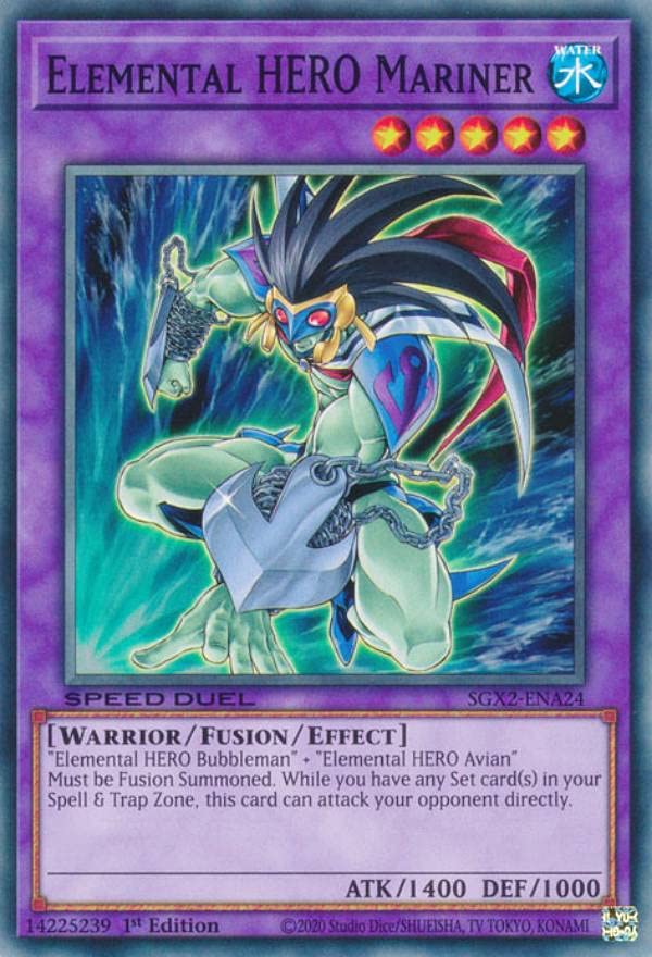 Amazon.co.jp: 遊戯王 SGX2-ENA24 E・HERO セイラーマン