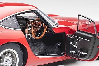Amazon | AUTOart 1/18 トヨタ 2000GT レッド 完成品 | ミニカー・ダイ