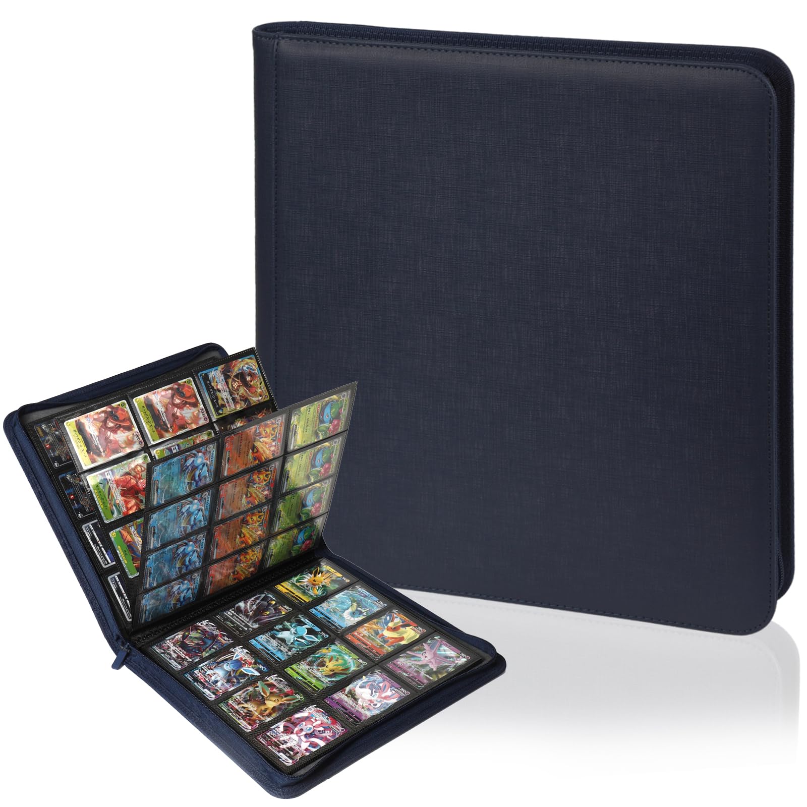 Amazon.co.jp: KAZAROCCA カードファイル トレカ アルバム バインダー