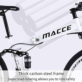 Amazon | 大人のための折りたたみ式マウンテンバイク,21 スピード