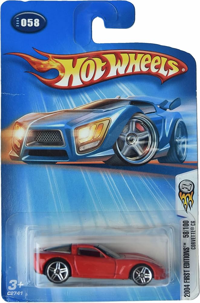 Amazon.co.jp: Hot Wheels Corvette C6、2004年初版 58/100 : おもちゃ
