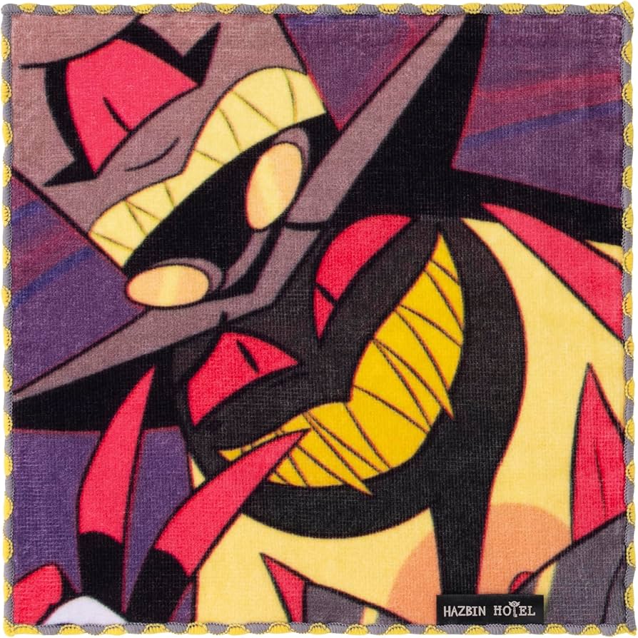 Amazon｜HAZBIN HOTEL ファニーフェイスなハンドタオル（サー