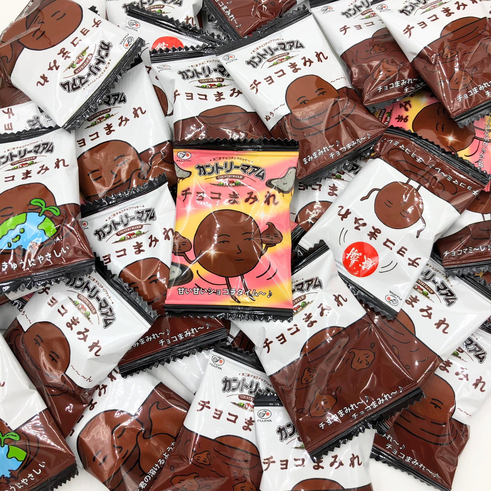 Amazon.co.jp: 不二家 カントリーマアム チョコまみれ 36袋 お徳用