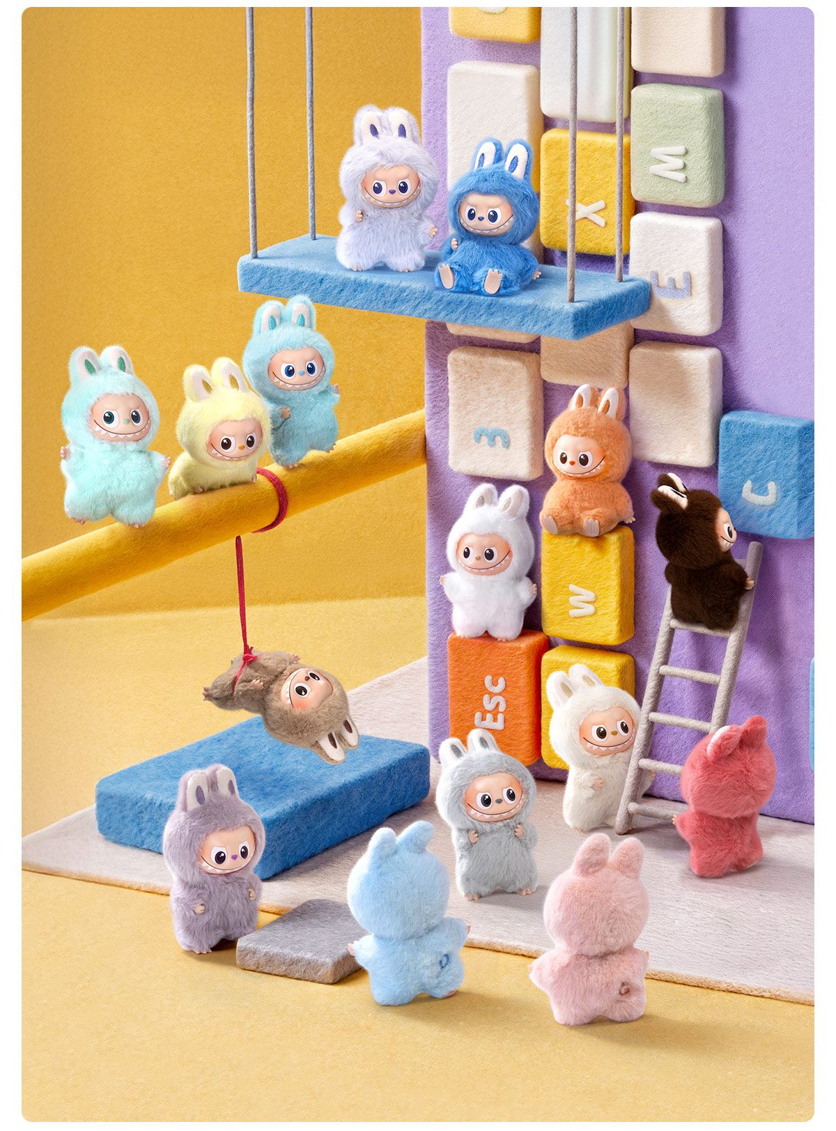 ラブブ PIN FOR LOVE ぬいぐるみペンダントN-Z アソートボックス THE