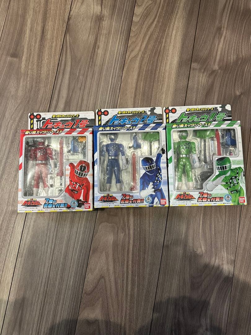 乗り換えチェンジシリーズ　トッキュウ1号　2号　4号 烈車戦隊トッキュウジャー 乗り換えチェンジシリーズ トッキュウ1号