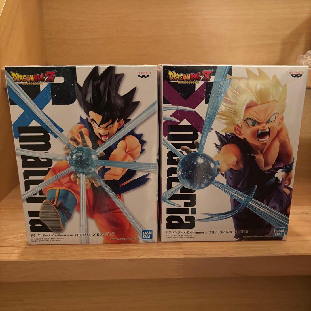 ドラゴンボール　Gマテリア　超サイヤ人孫悟飯　孫悟空　フィギュア