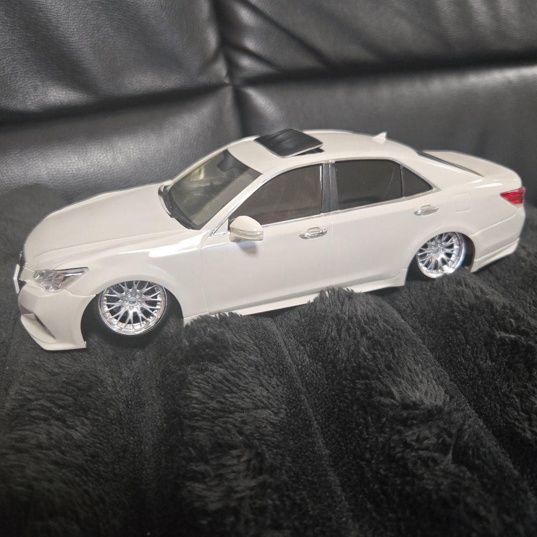 岩*瀬様 プラモデル車/２１後期クラウン Amazon.co.jp: 21クラウン アスリート 後期 カスタムプラモデル 1 24