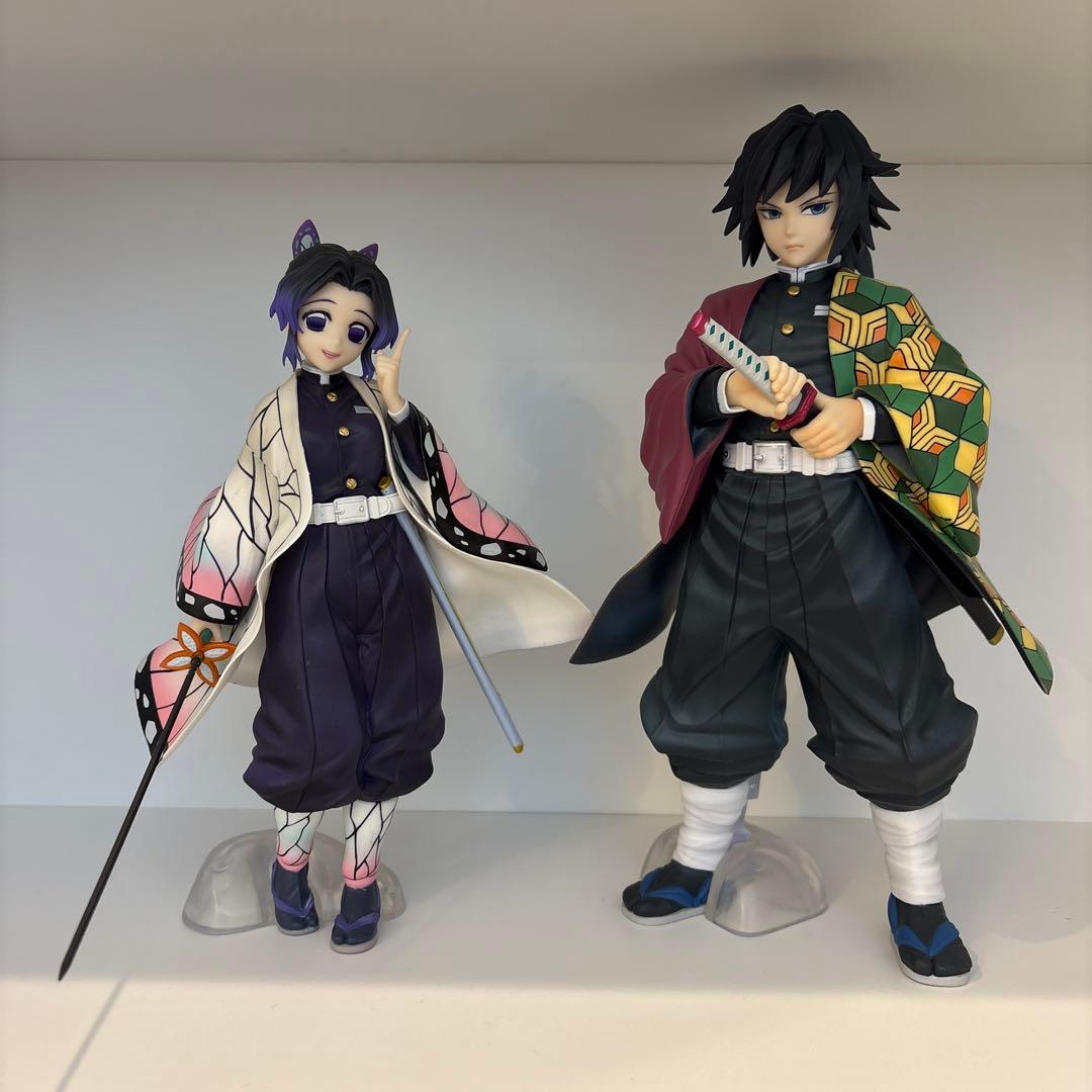 一番くじ　鬼滅の刃　MASTERLISE 冨岡義勇　胡蝶しのぶ