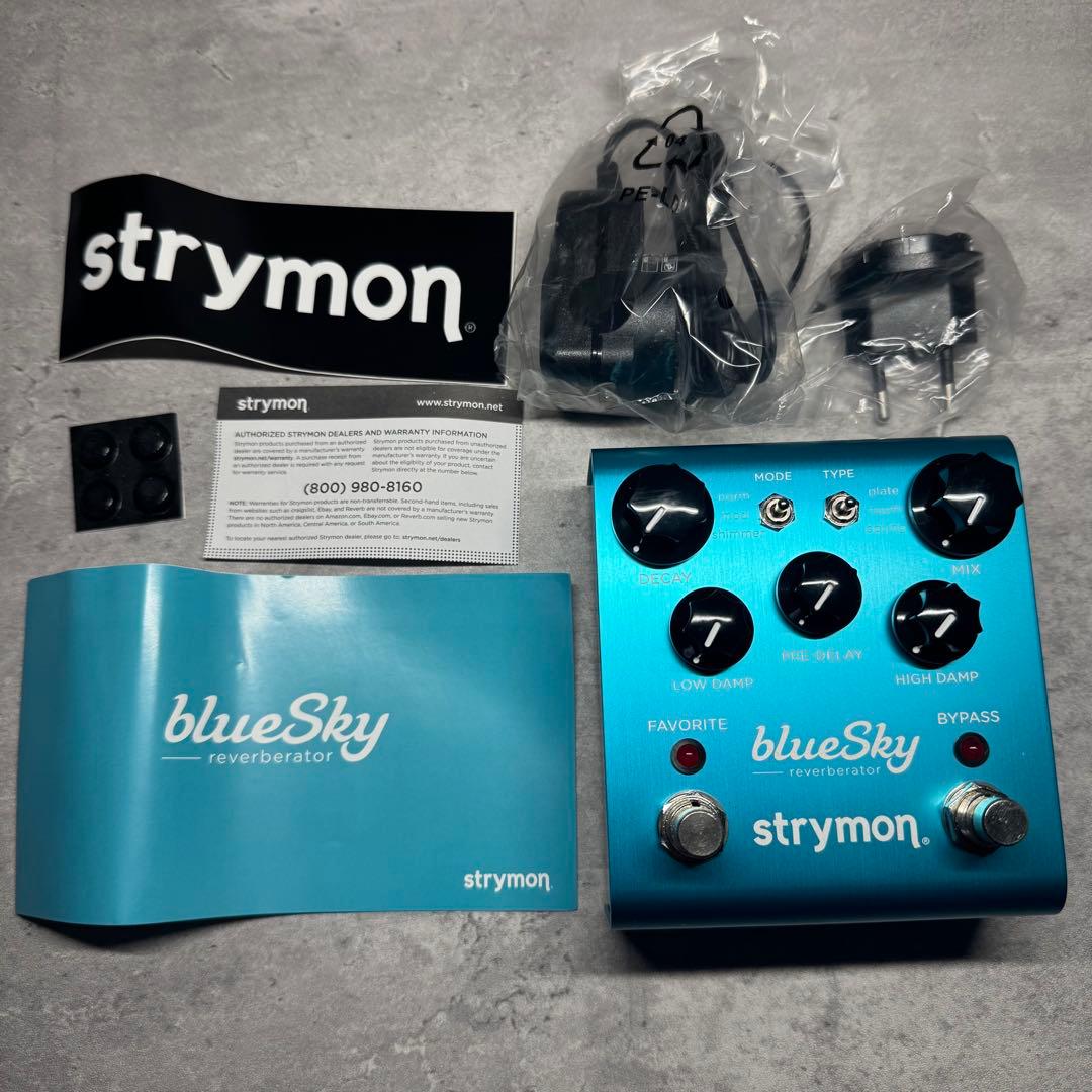 Strymon blueSky V1 リバーブ 未使用品 楽天市場】【送料無料】strymon Blue Sky V2 Reverb リバーブ