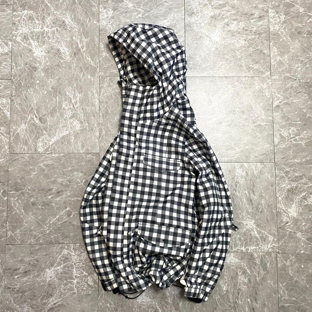 00s archive 短丈 shell jacket y2k テック チェック