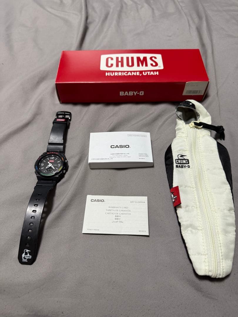 ☆レア☆Baby-G CHUMS 限定　BGA-260CH-1A