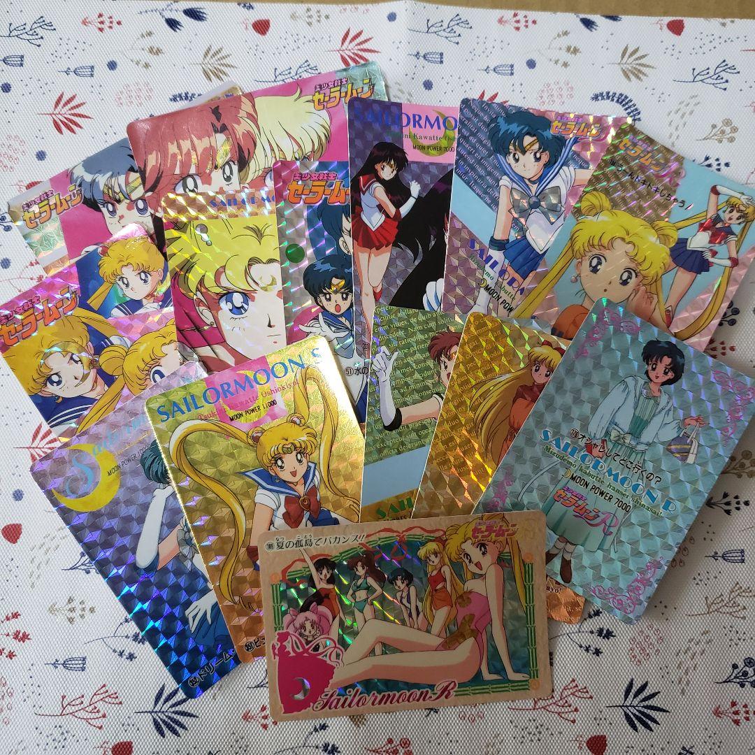 【値下げ】セーラームーン カードダス　キラ　セット売り　ホログラム セーラームーン - セーラームーン カード 当時物 キラカードの通販 by