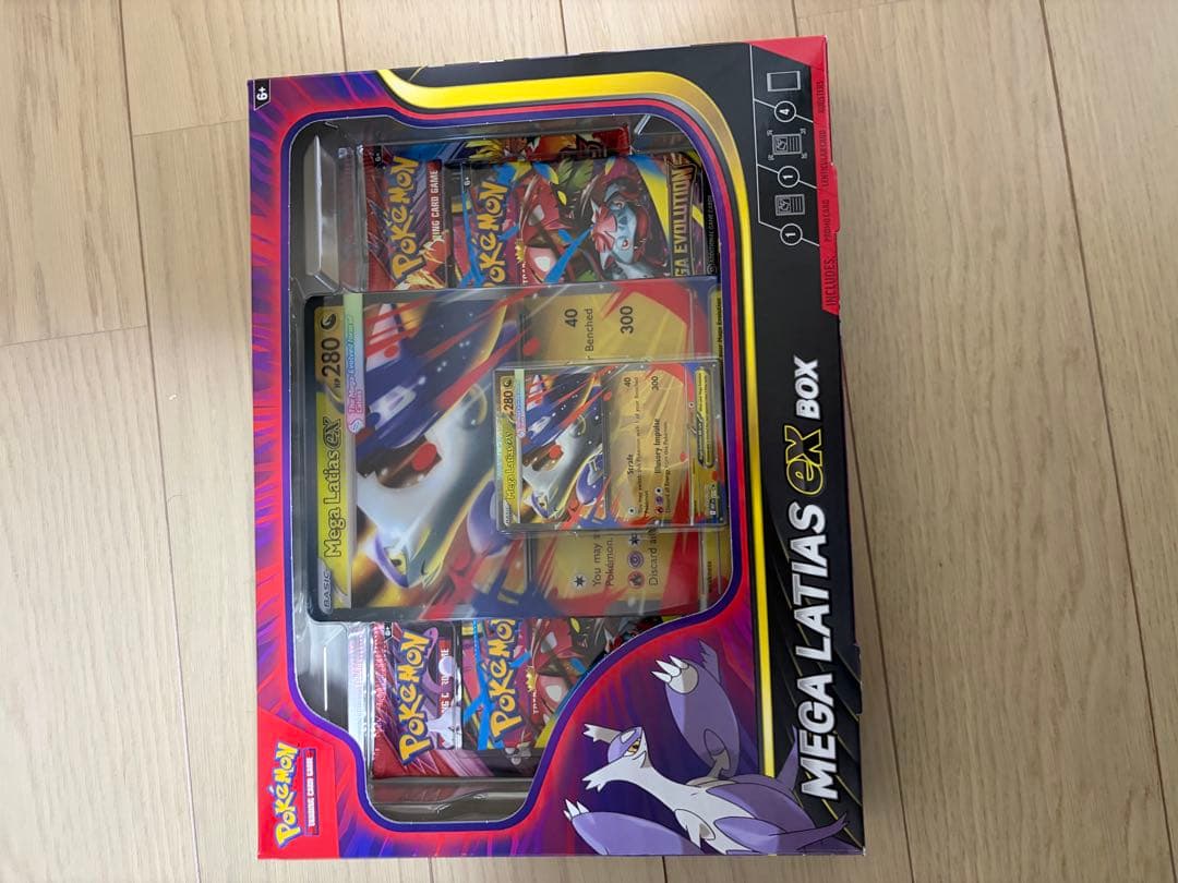 海外ポケモンカード　Mega Latias EX Box