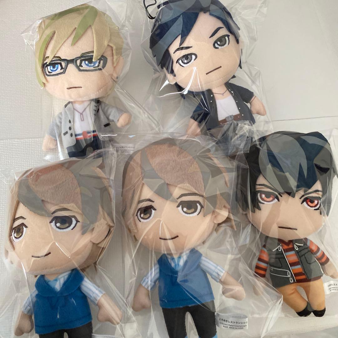 ときめきレストラン ときレス ぬいぐるみ マスコット セット