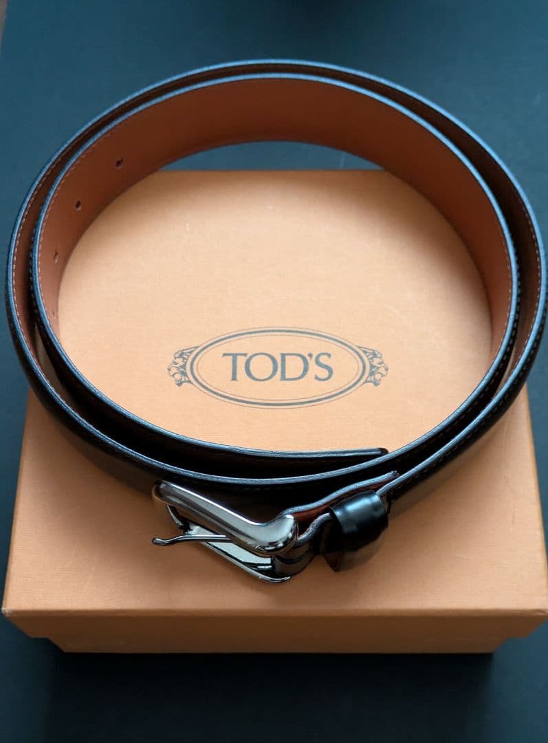 トッズ　ベルト　ブラック todwtsb30100a-1b.jpg