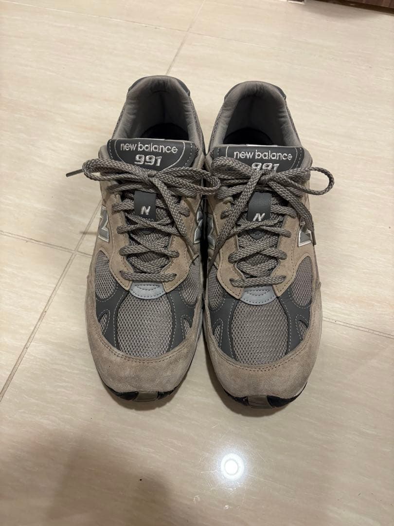 ホ*コ様 New Balance 991 グレー スニーカー