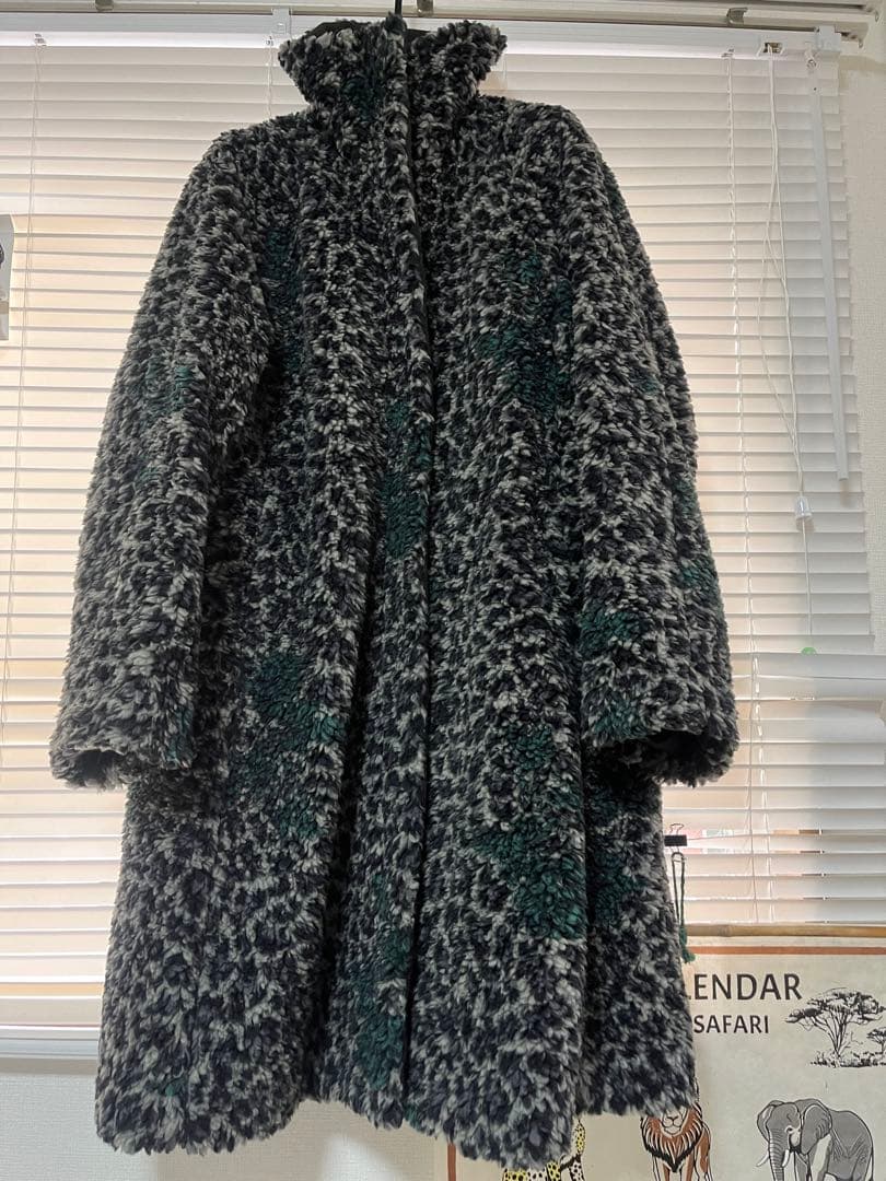 FUMIE TANAKA レオパード柄ロングコート