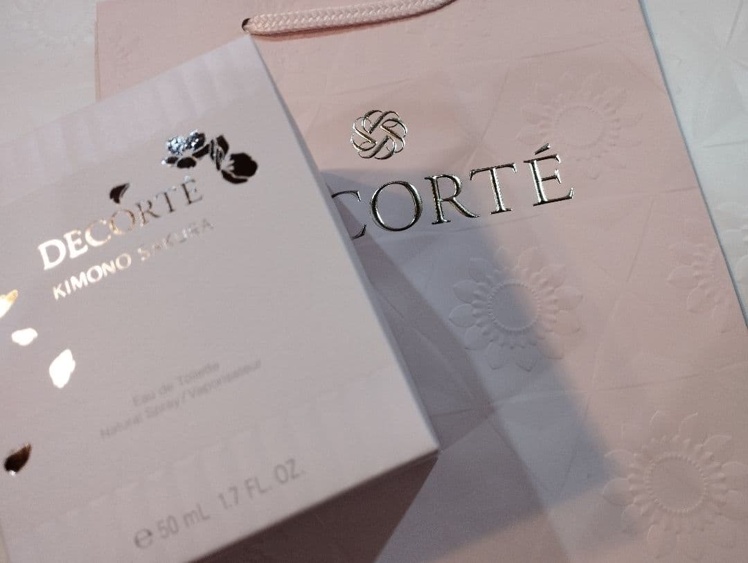 限定ショッパー付 新品未使用未開封 キモノ サクラ オードトワレ DECORTE 限定ショッパー付 新品未使用未開封 キモノ サクラ オードトワレ