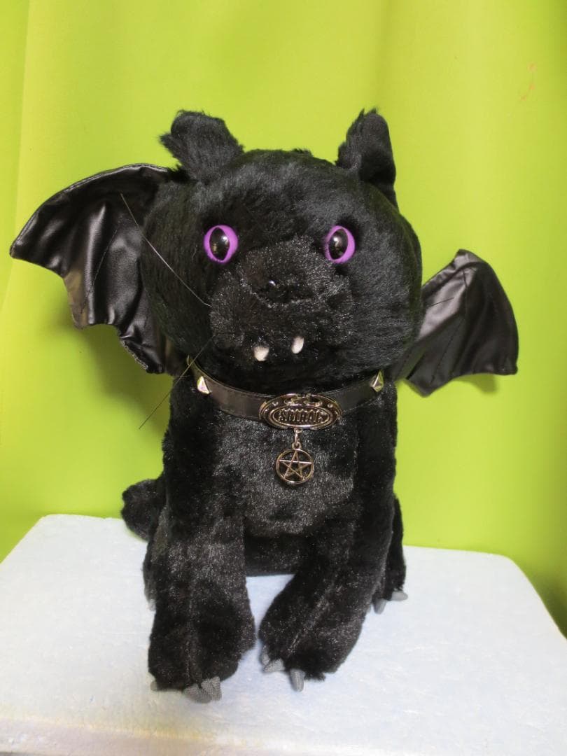 新品　スパイラル　バットキャット　黒猫ぬいぐるみ　悪魔　DEVIL