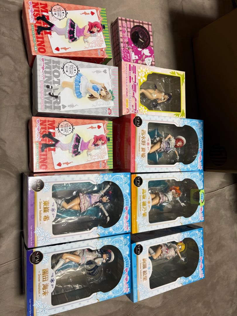 ラブライブフィギュアまとめ売り＋オルゴール