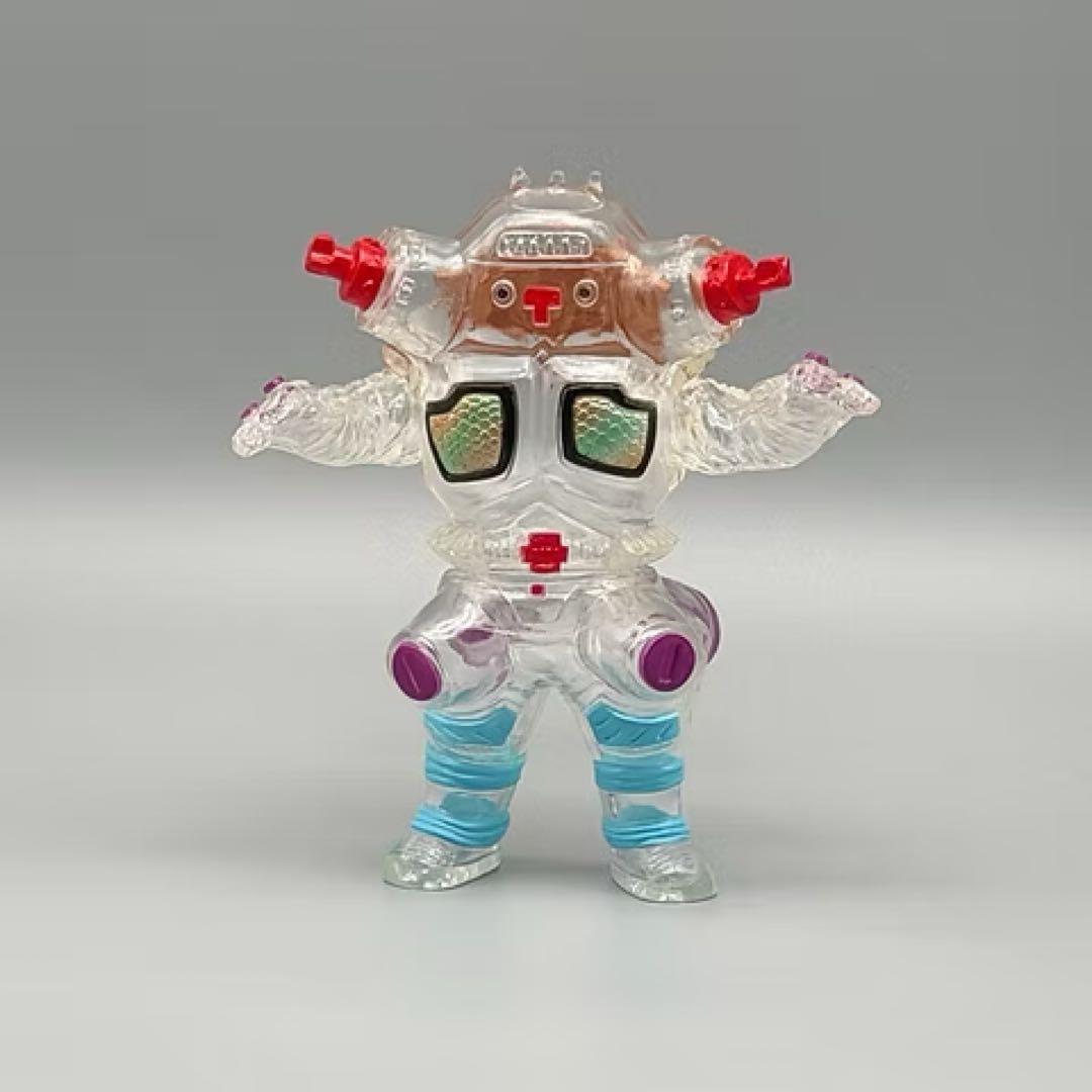 宇宙ロボット キングジョー クリア成型　MAXTOY ウルトラセブン ソフビ