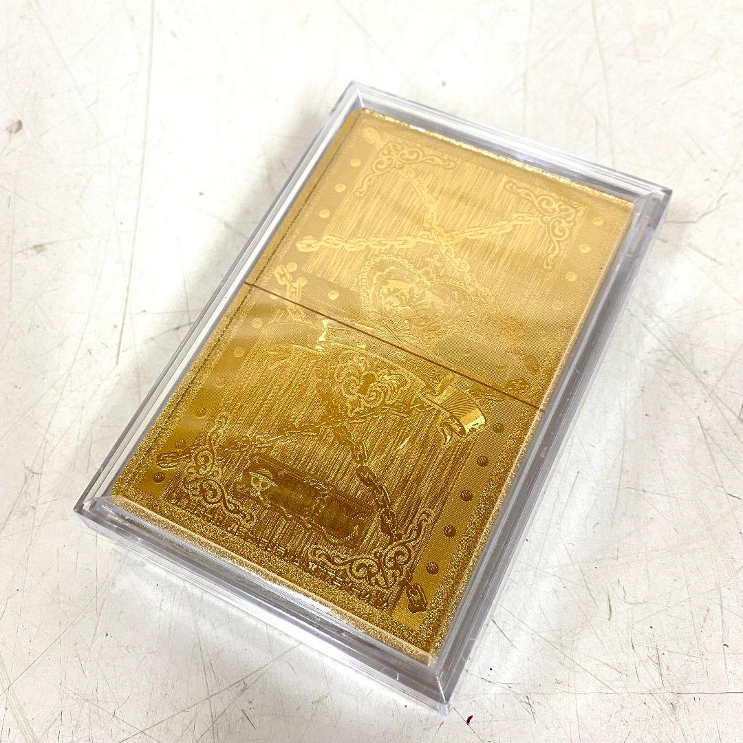 Y☆未使用品 希少 ワンピース ONE PIECE ゴールドトランプ エンスカイ