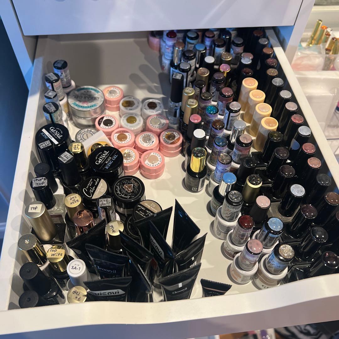 ジェルネイルカラー・ネイルケア用品セット