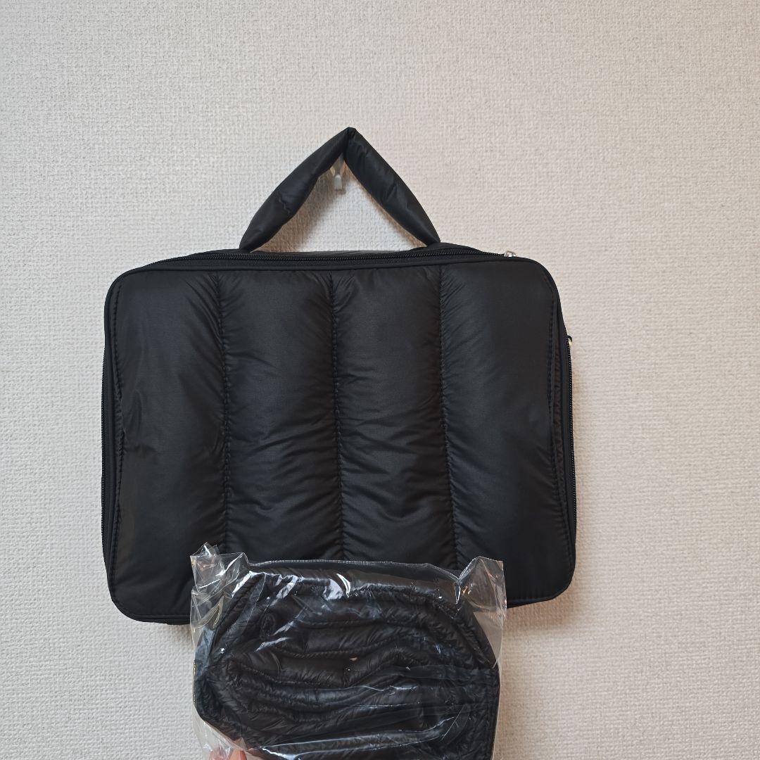 【新品】Calin ブラックキルティングマザーズバッグ