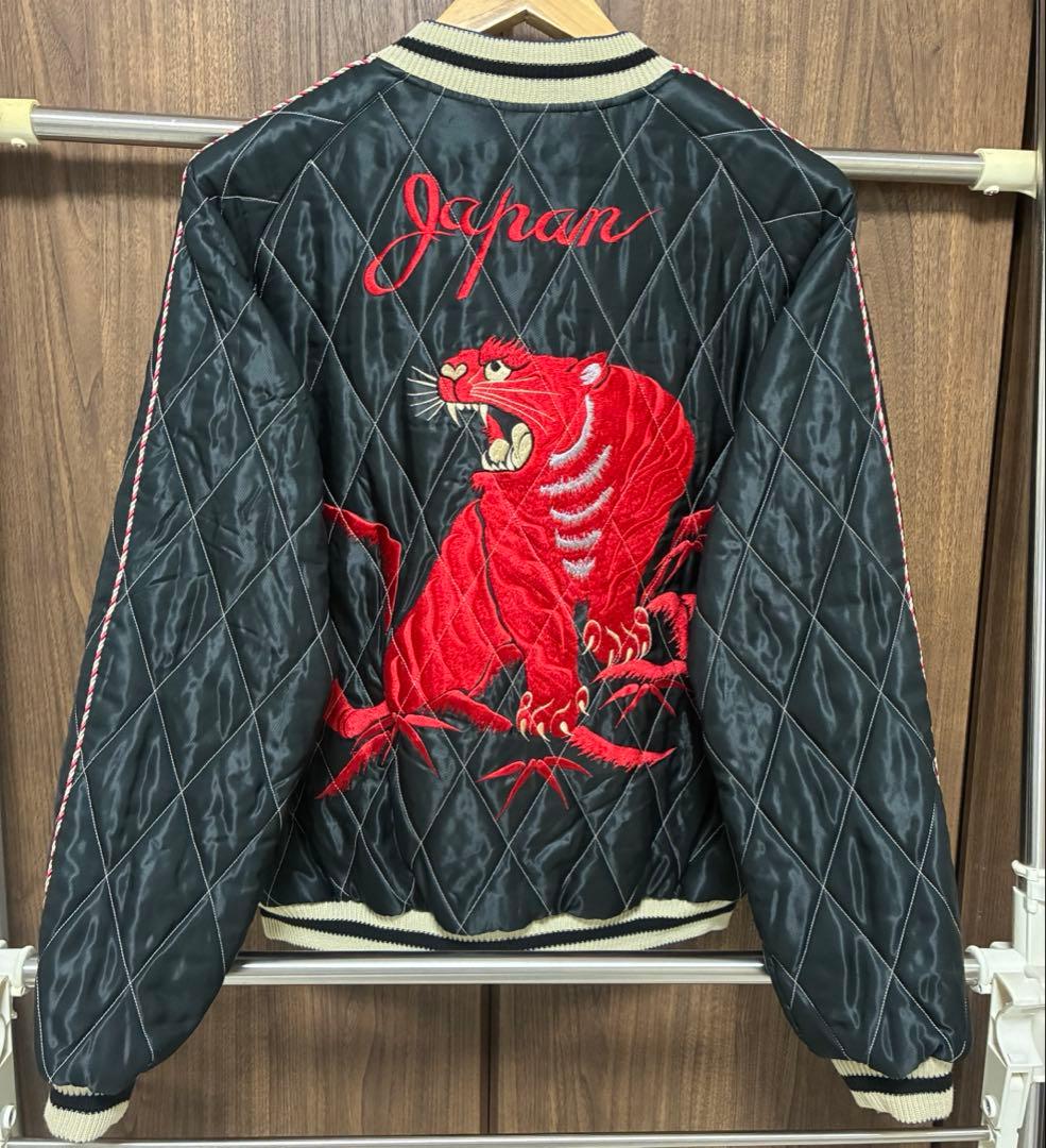 新品未使用　テーラー東洋　スカジャン　Lサイズ　TT15543 赤虎