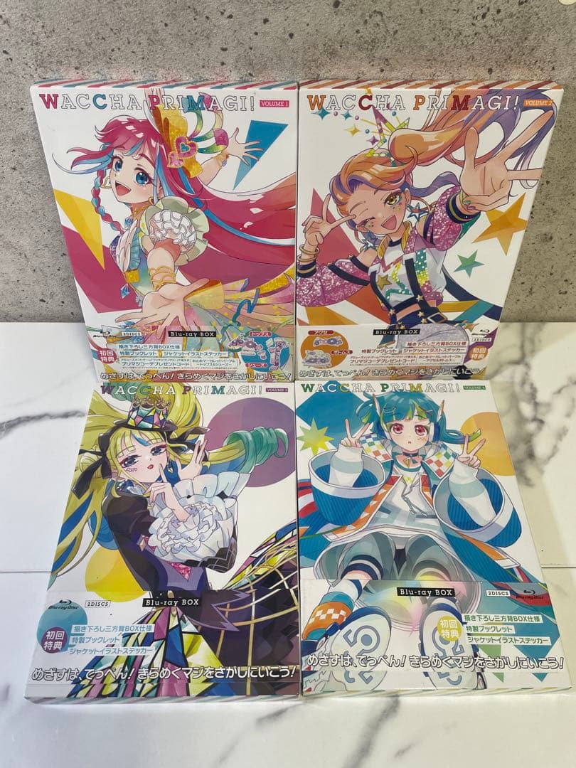 ワッチャプリマジ！ Blu-ray BOX 全4巻セット two-r_two-r-29079