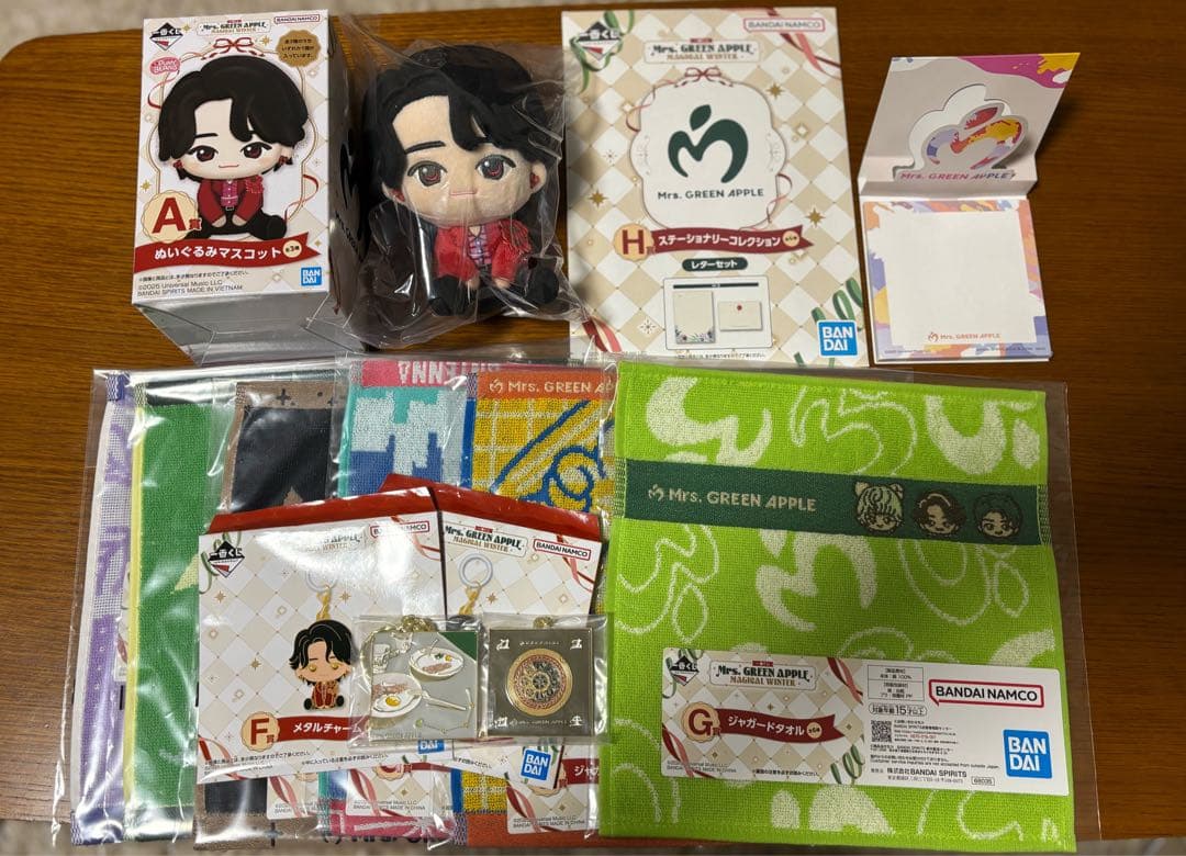 ミセスグリーンアップル　Mr. GREEN APPLE 一番くじ　セット