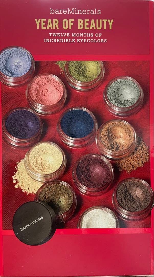 【新品未使用】ベアミネラル　YEAR OF BEAUTY アイシャドウ　12色