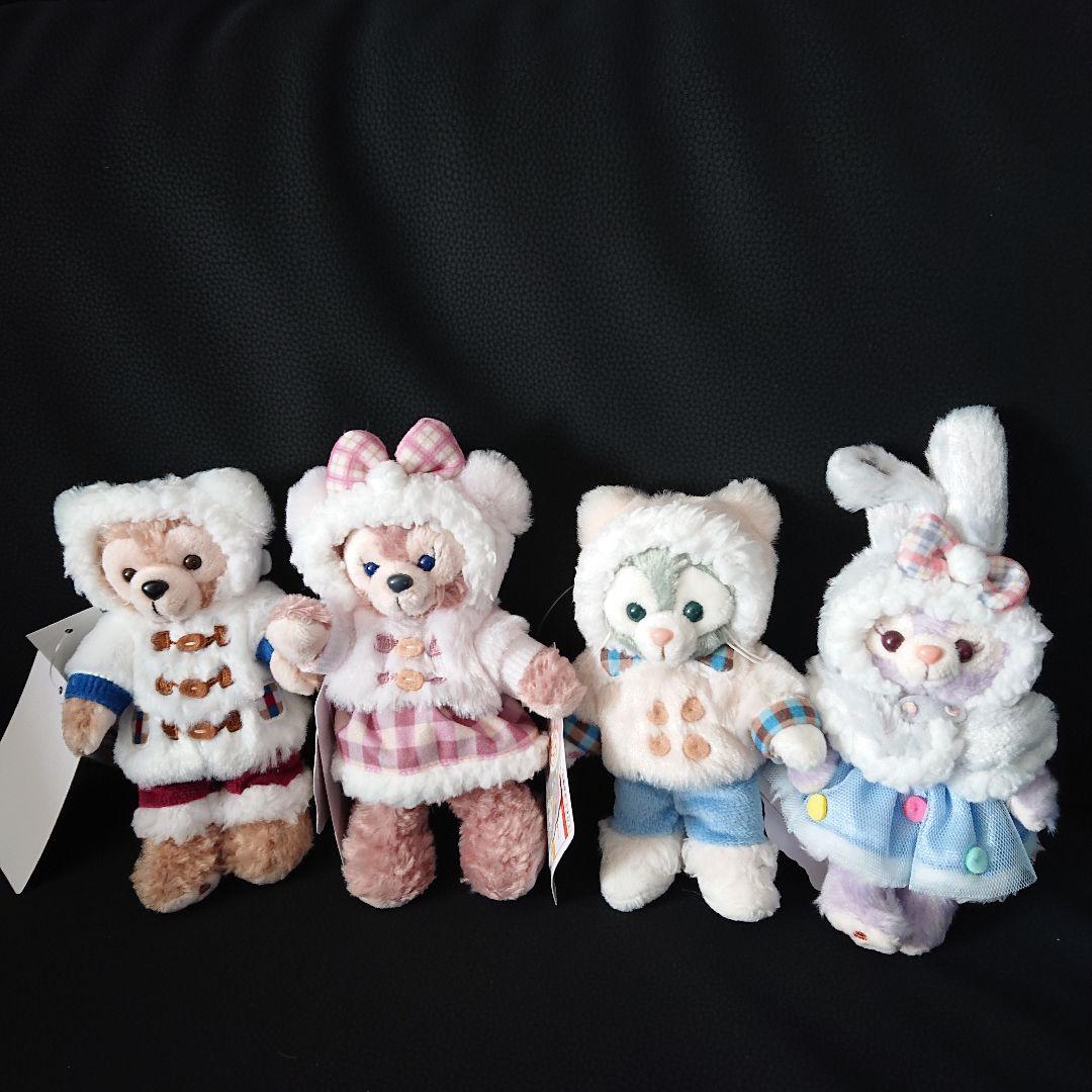 新品タグ付 ディズニーシー ジョリーウィンターホリデー ぬいば4体セット グッズ・お土産・コスチュームセットを徹底ガイド！東京ディズニーシー