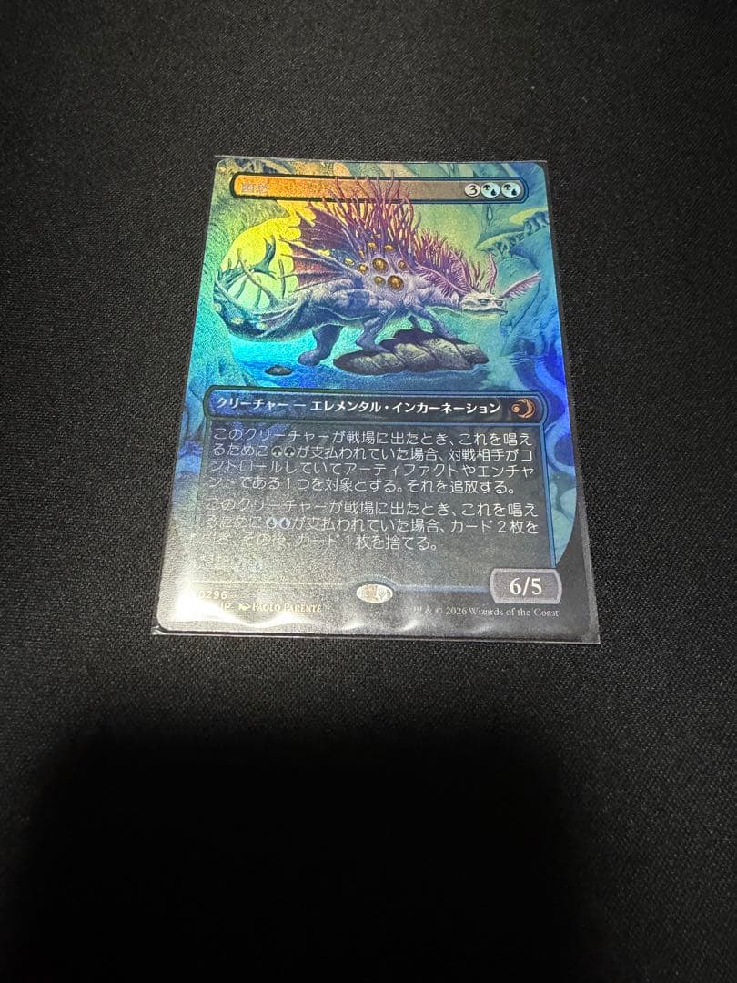 幽愁　日本語ボーダーレスfoil ローウィンの昏明　mtg